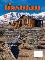 The March/April 2023 Backwoodsman Magazine issue is now available